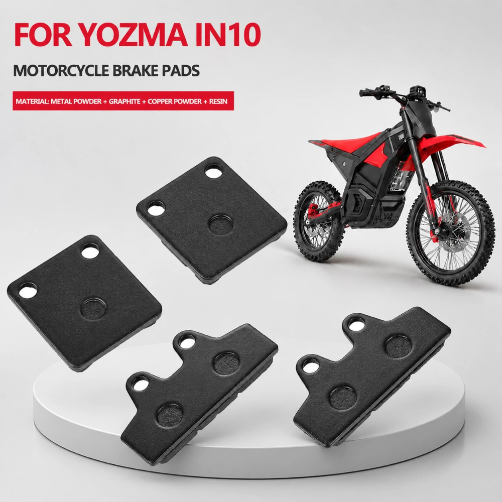 Brake Pads Bike - Klocki hamulcowe przednie i tylne, tarcze