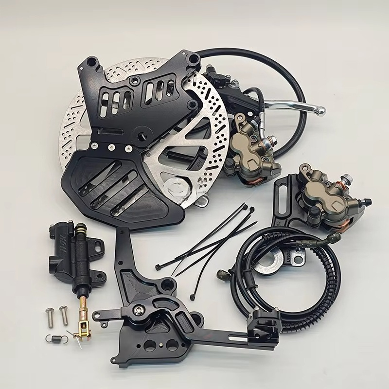 Brake Rotor - Podwójny zacisk hamulcowy + tylny rotor