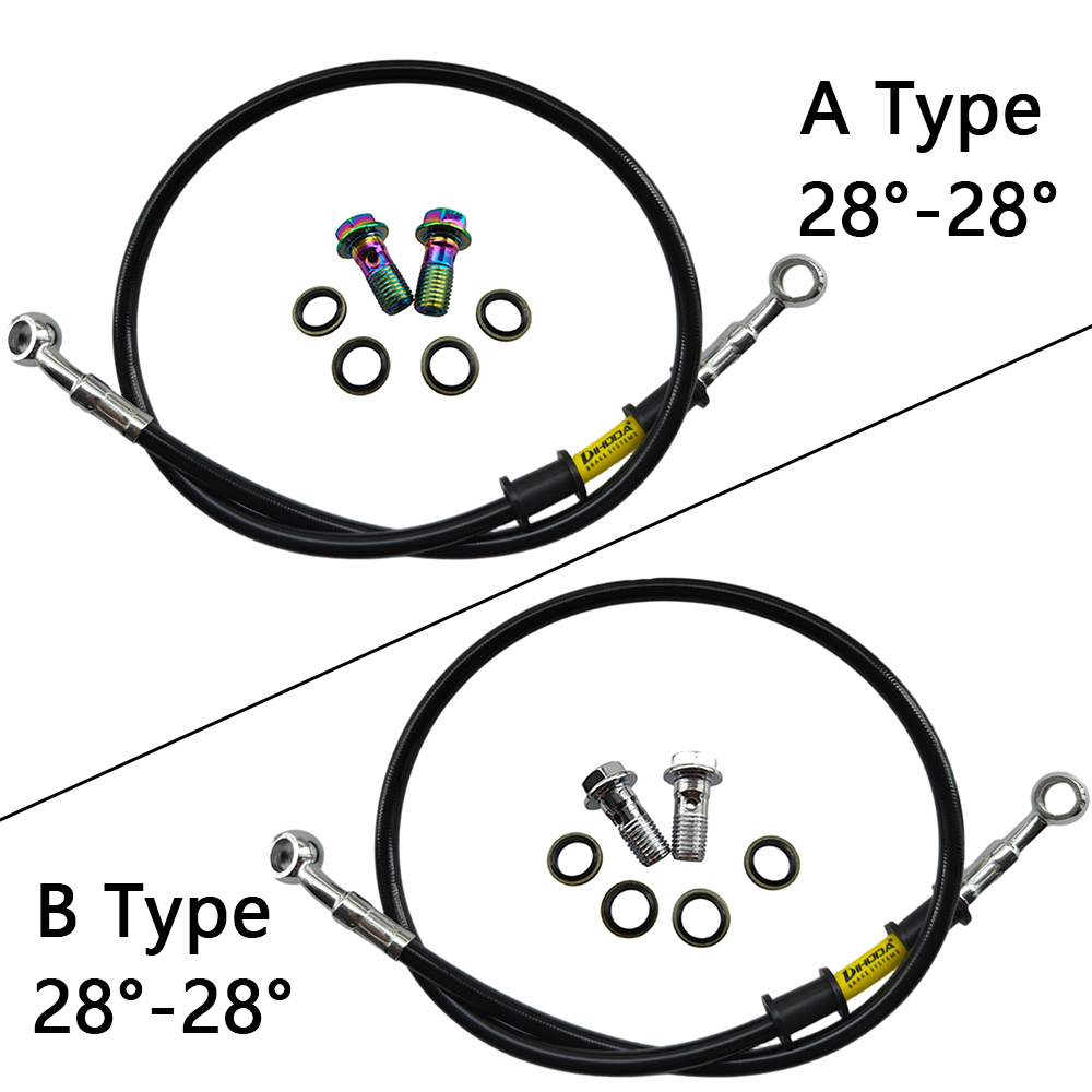 28 ° -28 °   Czarne, plecione, – Motorcycle Brake Cable recenzja i cena