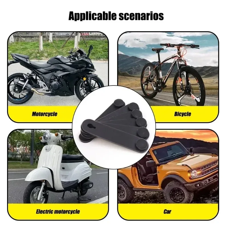 1-20 szt. Gumowe opaski mocują – Motorcycle Brake Cable recenzja i cena