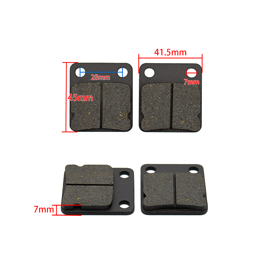 Klocki hamulcowe motocykla 50c – Brake Pads Bike recenzja i cena