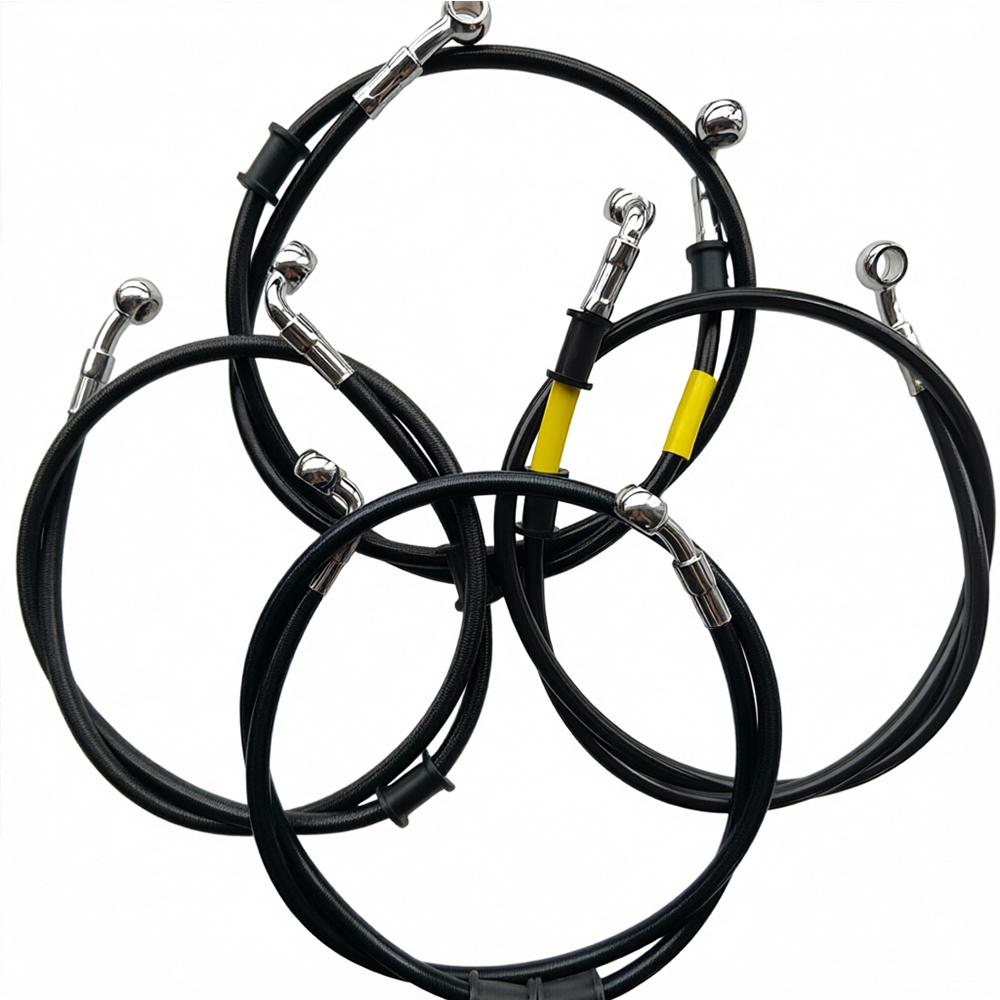 Czarny 28 ° -90 °   Przewód hy – Motorcycle Brake Cable recenzja i cena