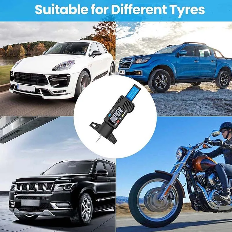 Cyfrowy miernik głębokości bie – Motorcycle Brake Pads recenzja i cena